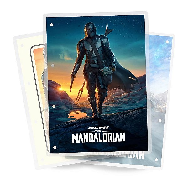 Artes para Fichário Mandalorian