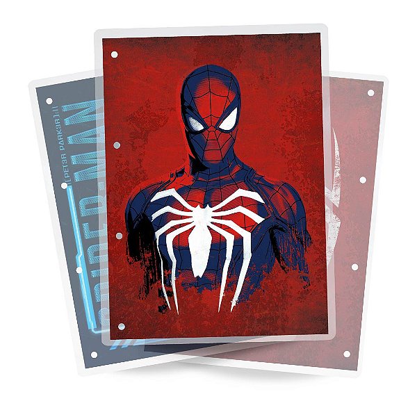 Artes para Fichário Spider Man