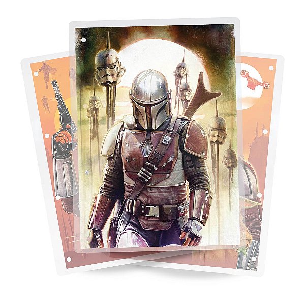 Artes para Fichário Mandalorian 2