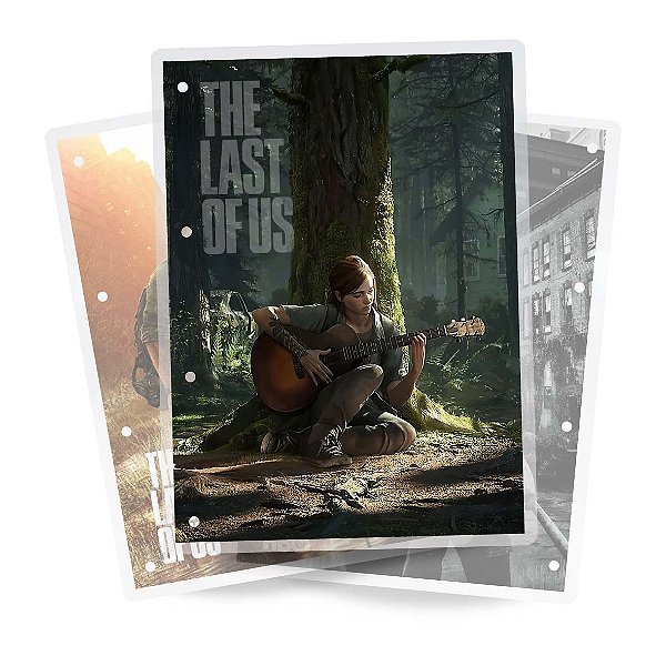 Artes para Fichário Last of Us