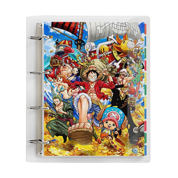 Big Fichário Universitário One Piece