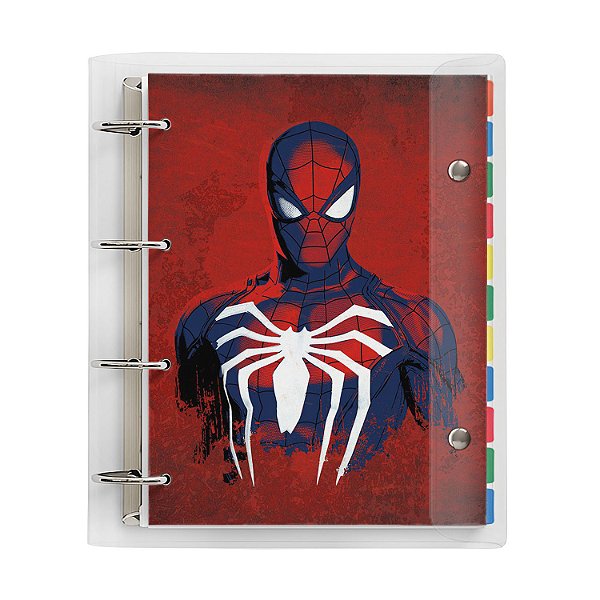 Big Fichário Universitário Spider Man