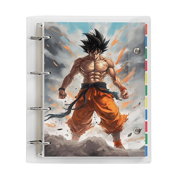 Big Fichário Universitário Goku