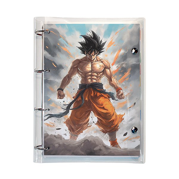 Fichário Universitário Goku