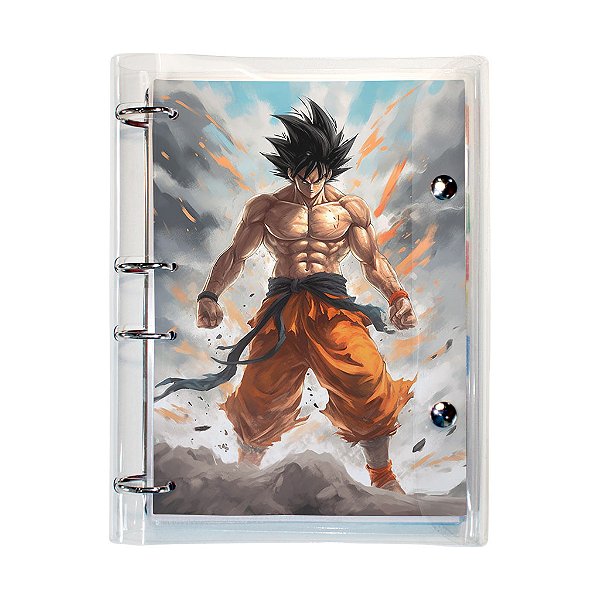 Fichário Colegial Goku