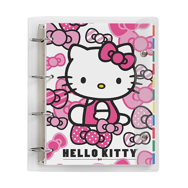 Big Fichário Universitário Hello Kitty