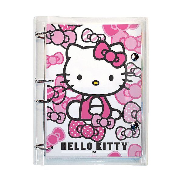 Fichário Colegial Hello Kitty