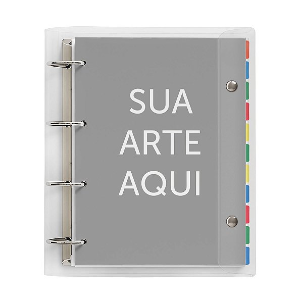 Big Fichário Universitário Personalizado com Sua Arte