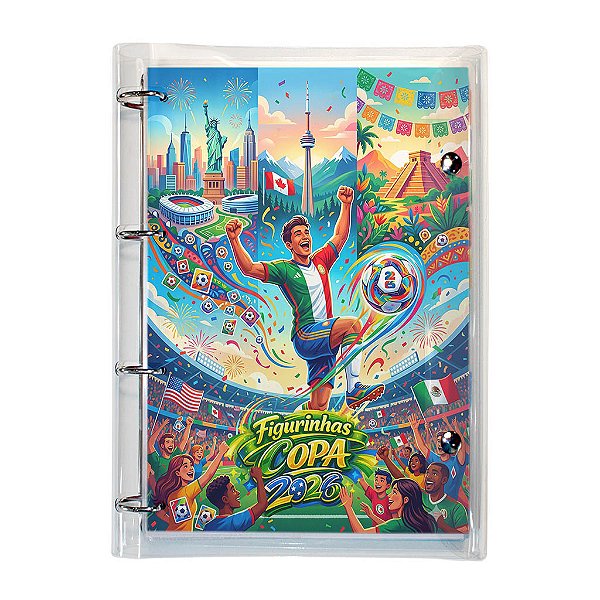 Fichário para Figurinhas da Copa