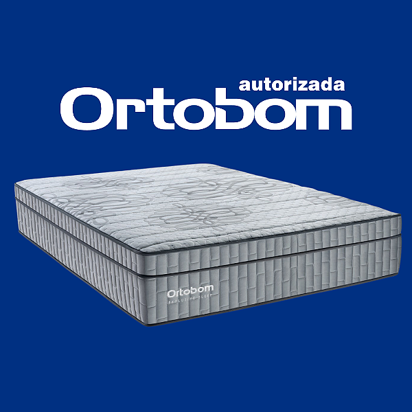 Colchão Casal 138x188x32 Molas Ensacadas Exclusive Ortobom