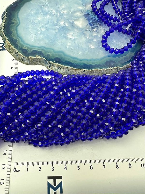 Fio Cristal 6Mm Vidro Facetado - O Fio