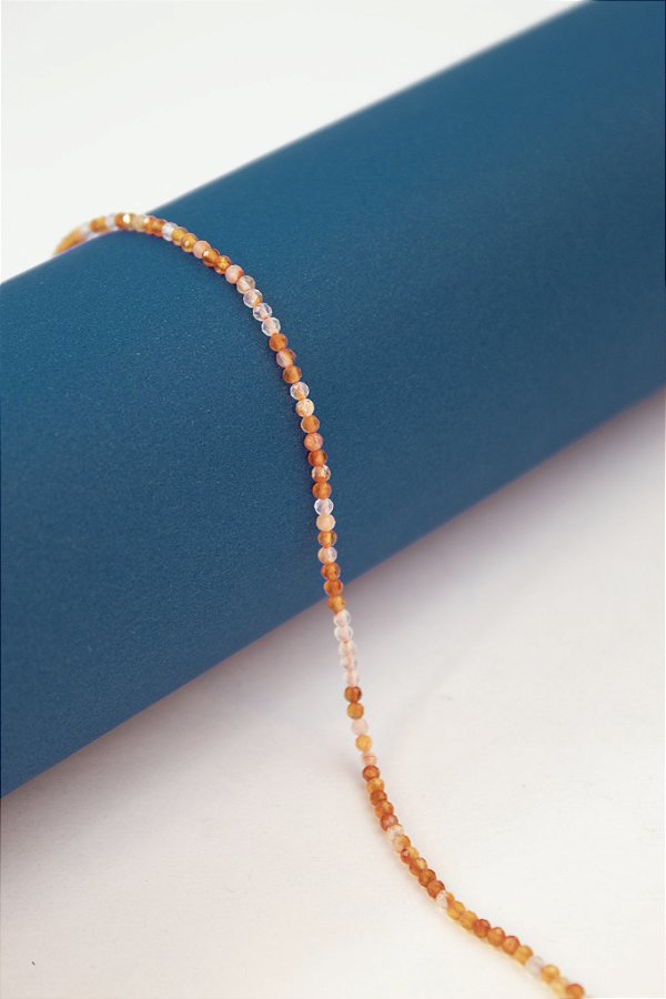 Fio Pedra 2Mm Agata Mix - O Fio