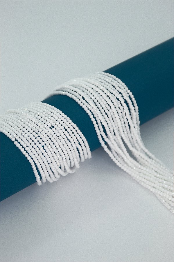 Fio Cristal 1mm Vidro Facetado - O Fio