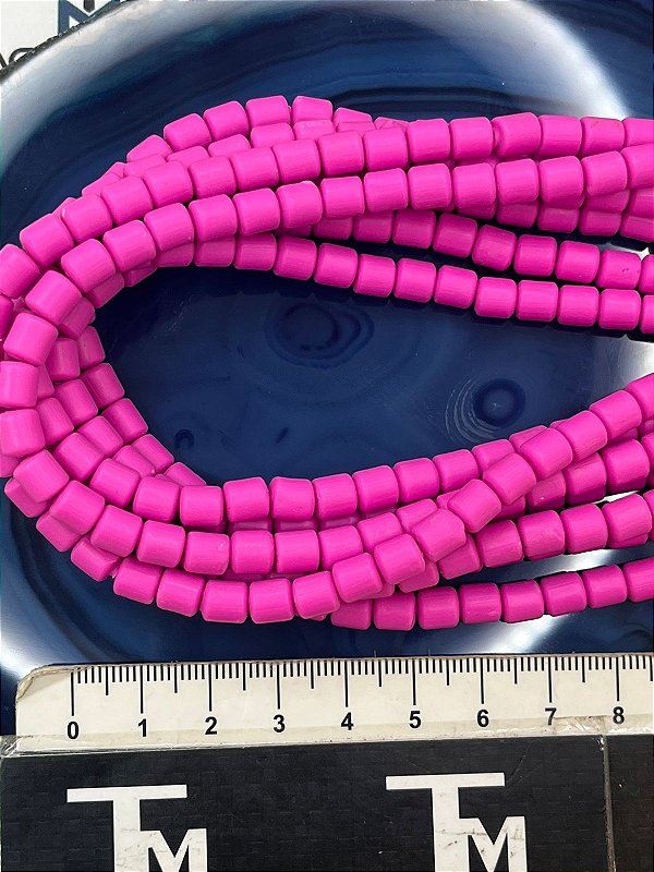 Fio De Fimo Borracha 5Mm Pink - O Fio