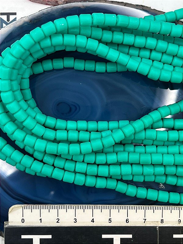 Fio De Fimo Borracha 5Mm Verde - O Fio