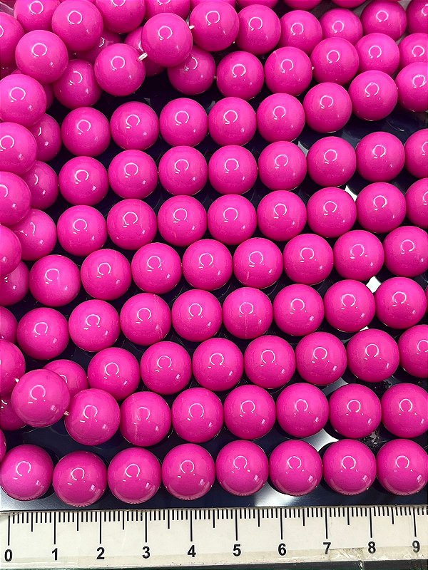 Porcelana 12Mm Rosa - O Fio