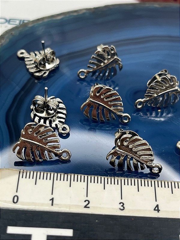 Base De Brinco Níquel Branco - O Par