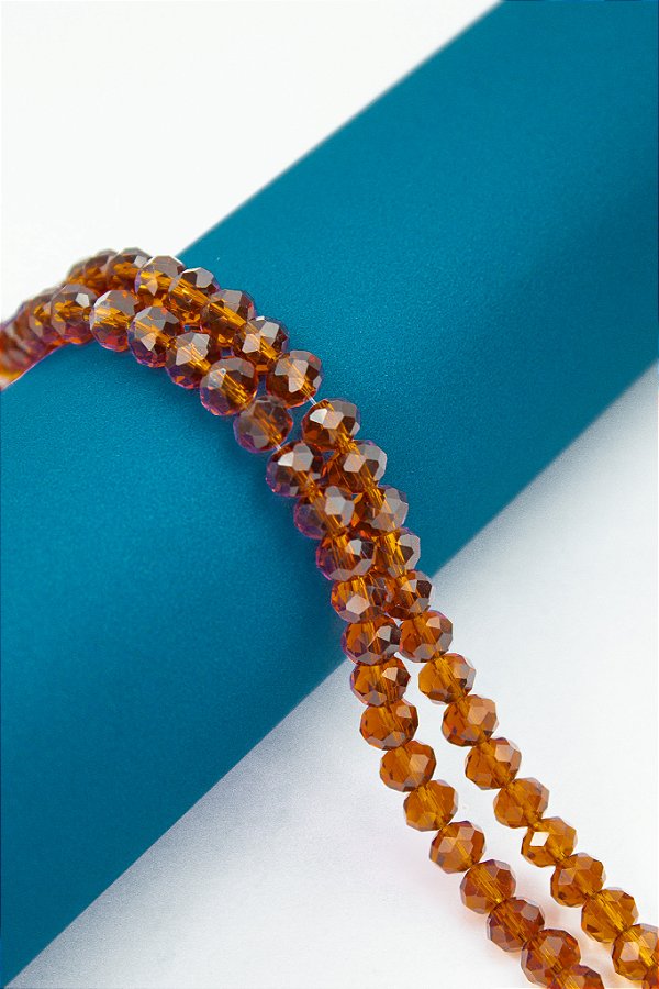 Fio Cristal 8mm Vidro Facetado - O Fio