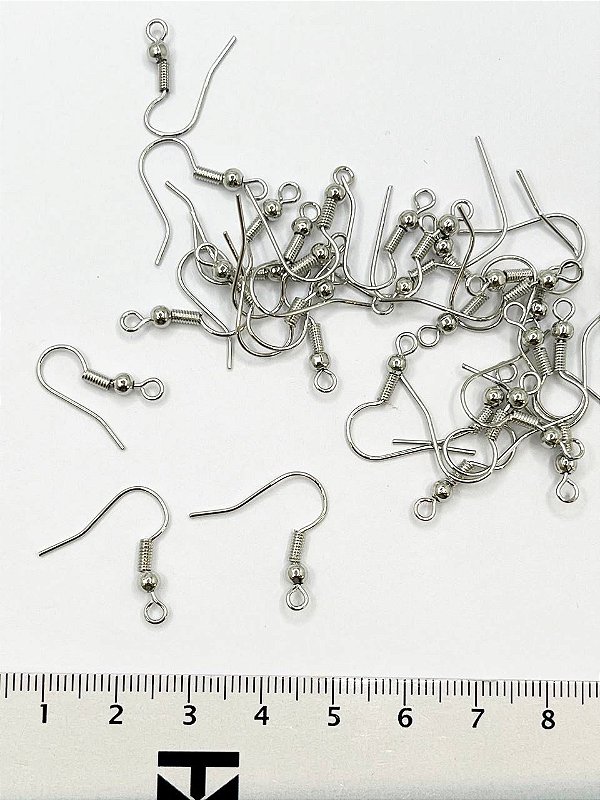 Base De Brinco Anzol Níquel - O Par