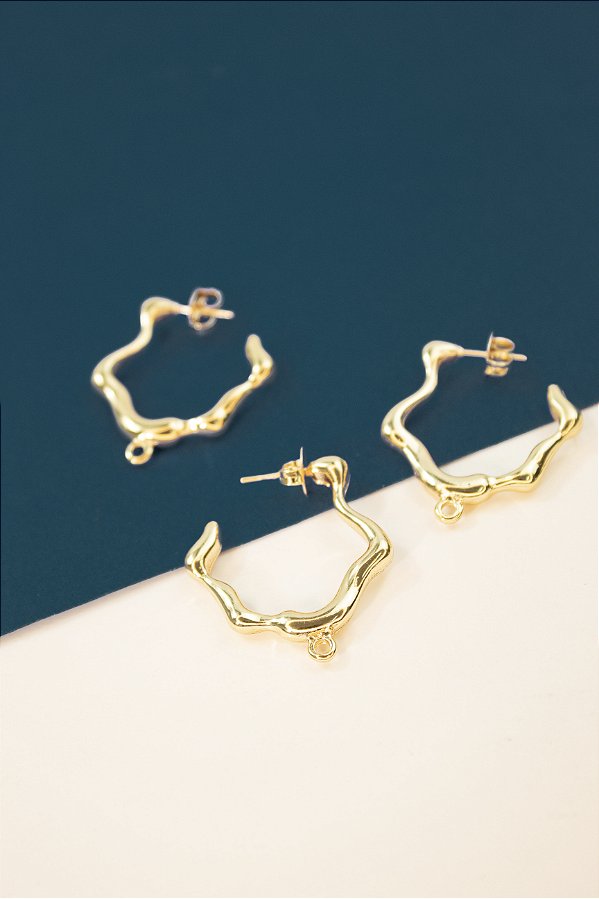 Base De Brinco Ouro - O Par