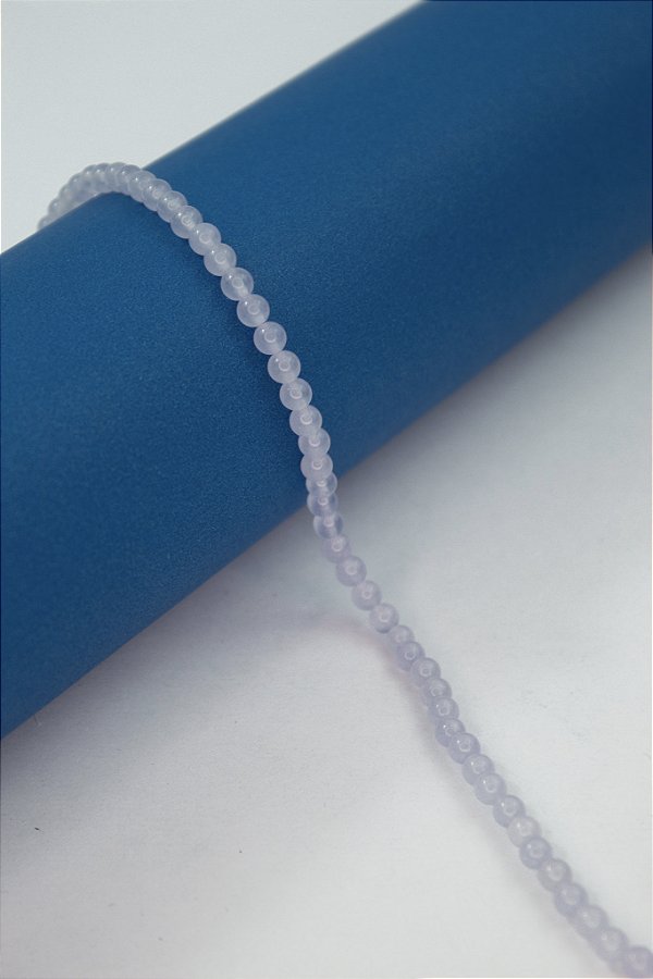 Fio Pedra 4Mm Jade Lilas - O Fio