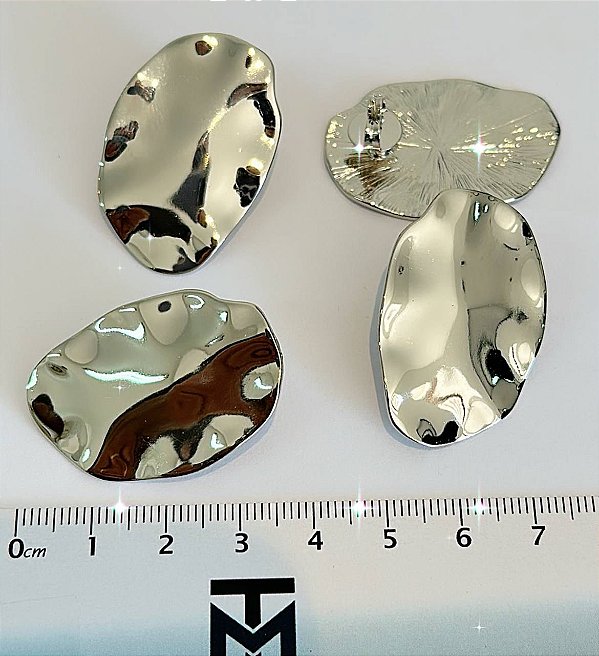 Brinco Níquel Branco - O Par