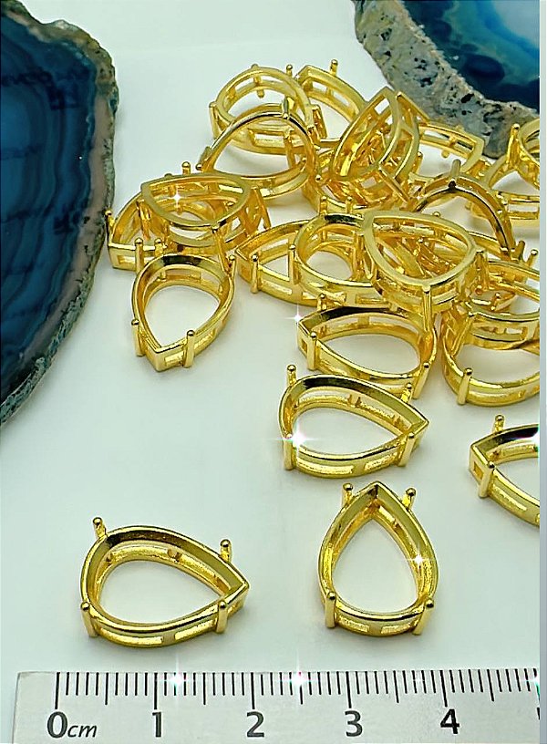 Caixinha De Metal 13X18Mm - 01 Unid