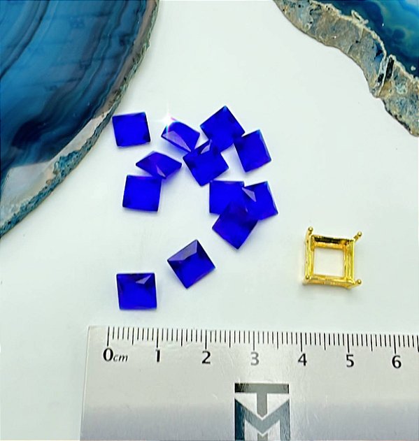 Pedra De Zirconia 10X10Mm - 01 Unid