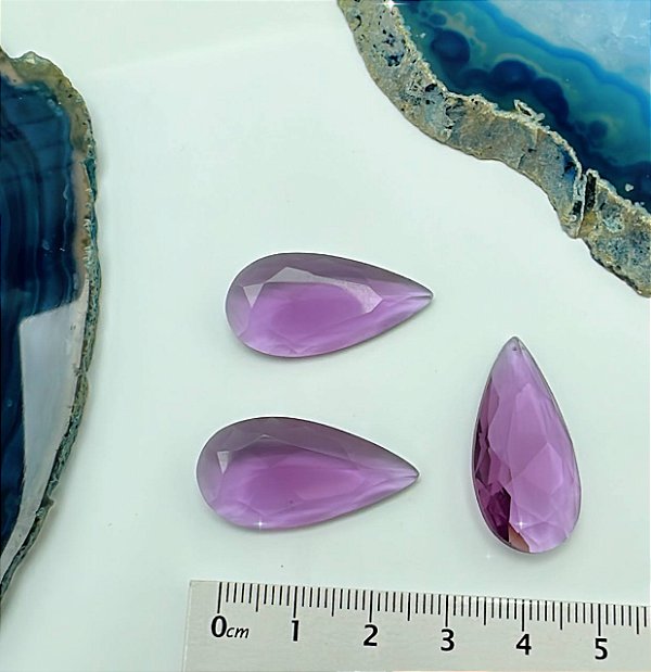 Pedra De Zirconia 15X30Mm - 01 Unid
