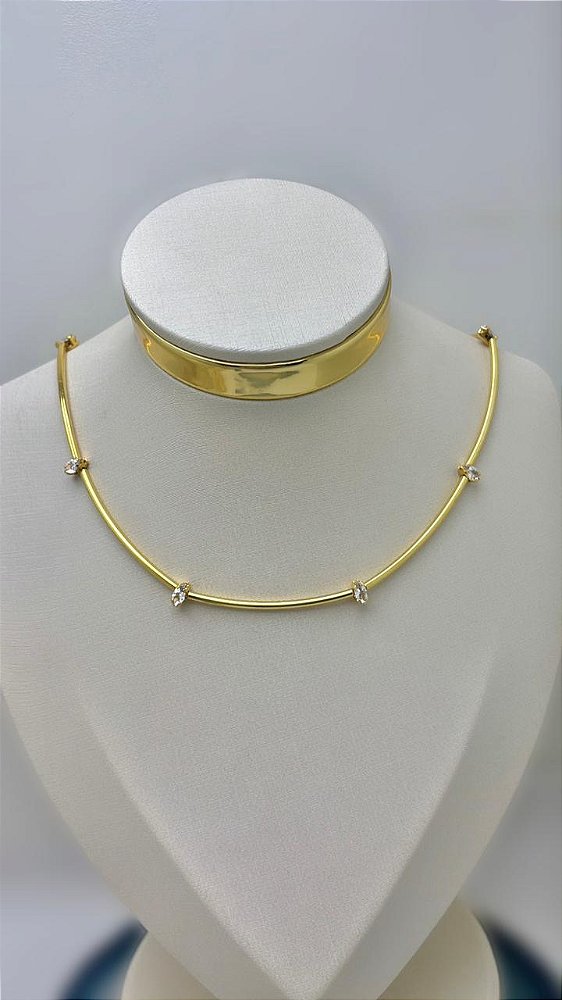 Choker Rigido Zircônia - 01 Und