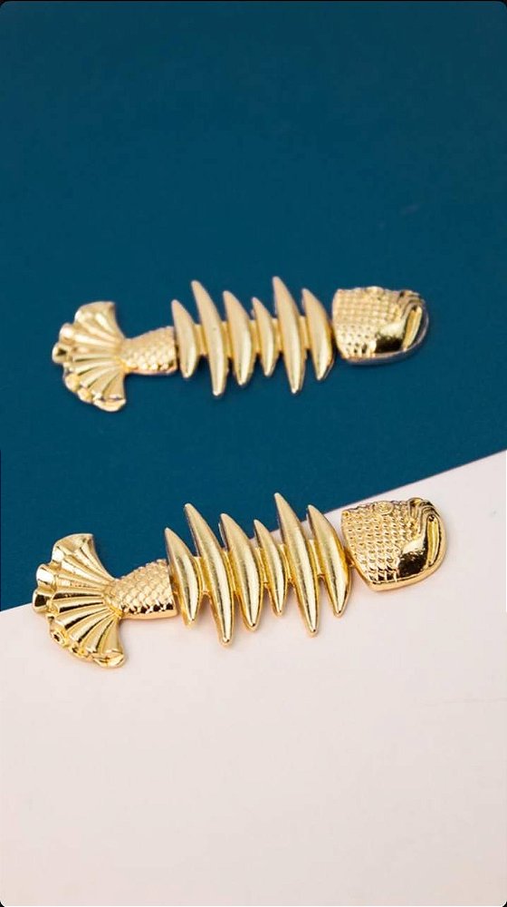 Pingente Peixe Articulado - 01 Unid