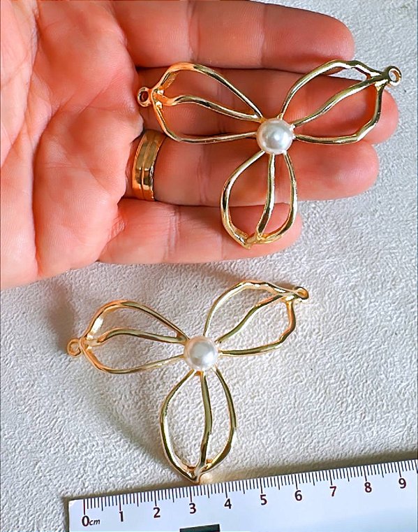 Pingente flor - 01 unid