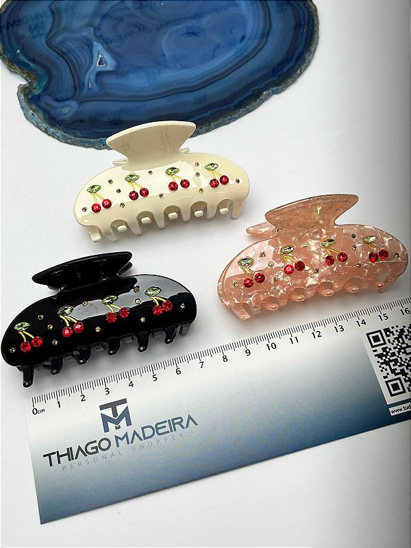 PIRANHA ACRILICO DE CEREJA ZIRCONIA - 1 UNIDADE