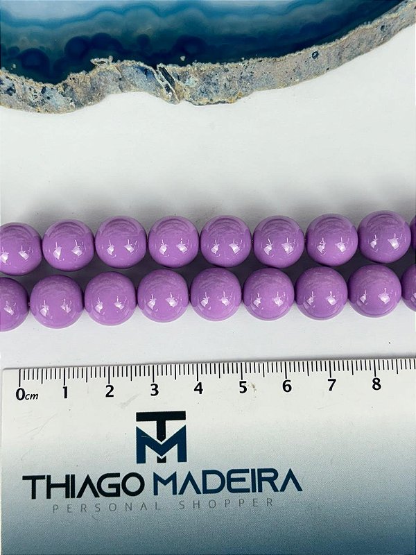 Porcelana 12Mm Roxo - O Fio