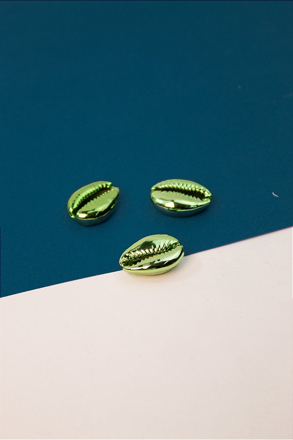 Buzios natural metalizado - 01 Unid