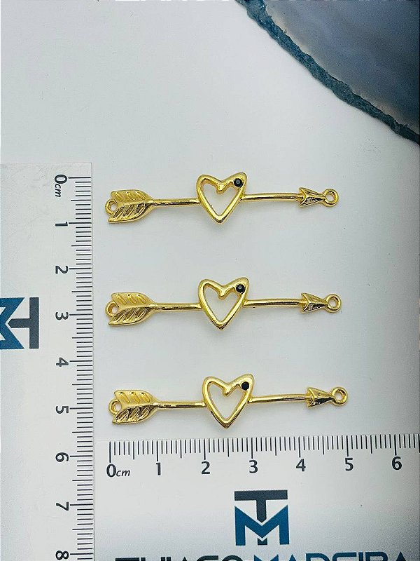 Pingente Flecha Ouro - 01 Unid