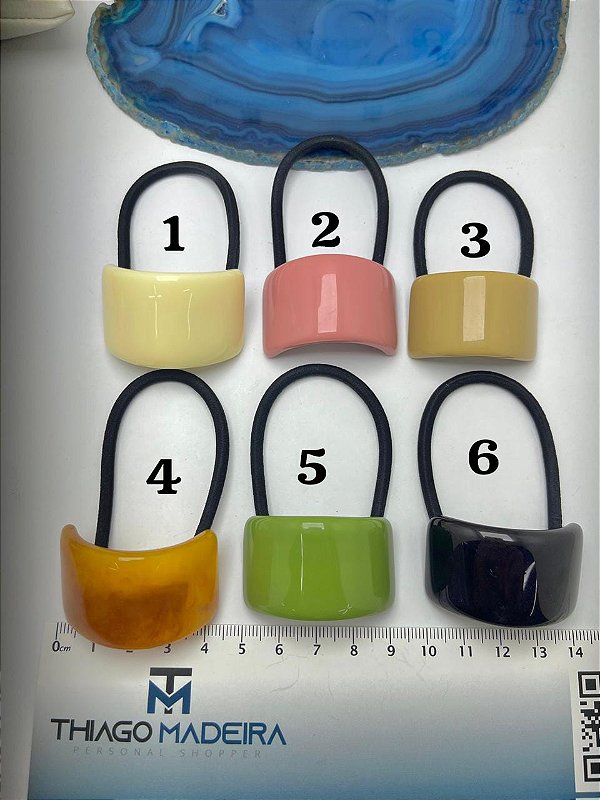 ELASTICO CURVADO RESINA  - 1 UNIDADE