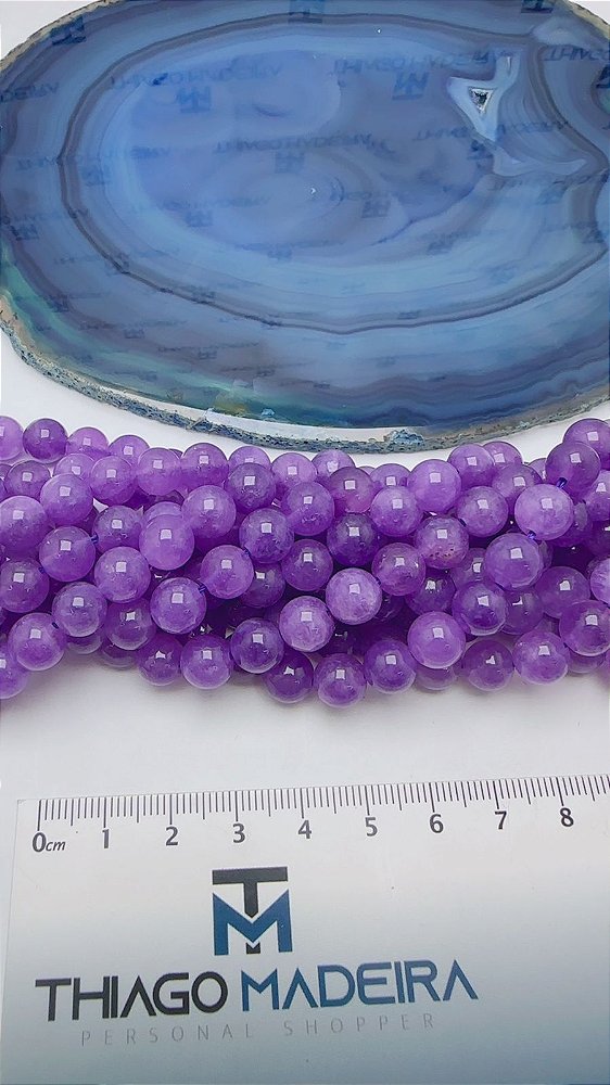 Fio Pedra 8mm Ametista - O Fio