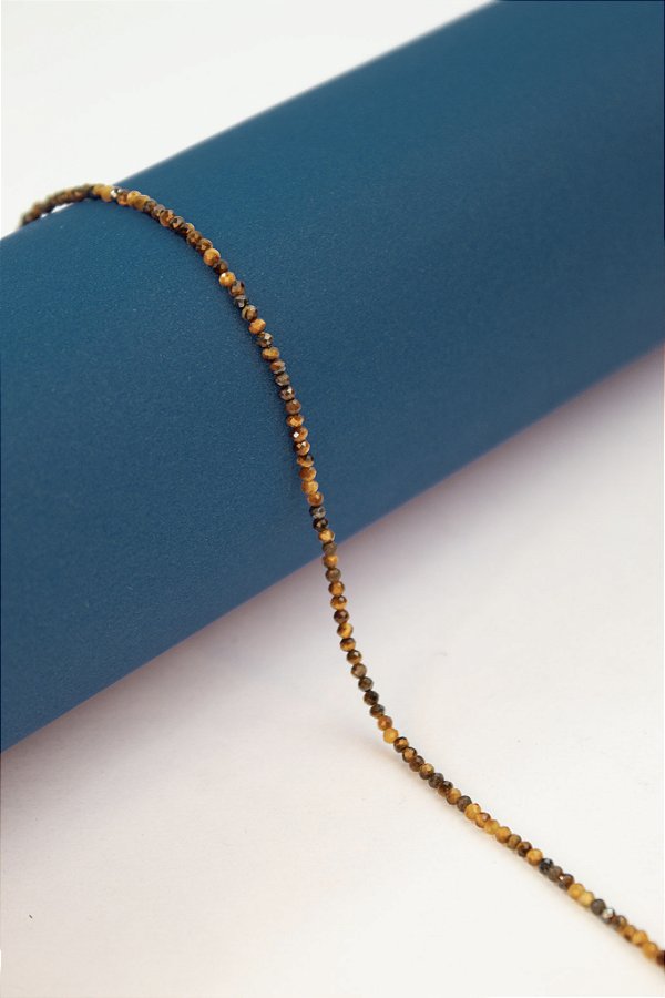 Fio Pedra 2Mm Olho De Tigre - O Fio