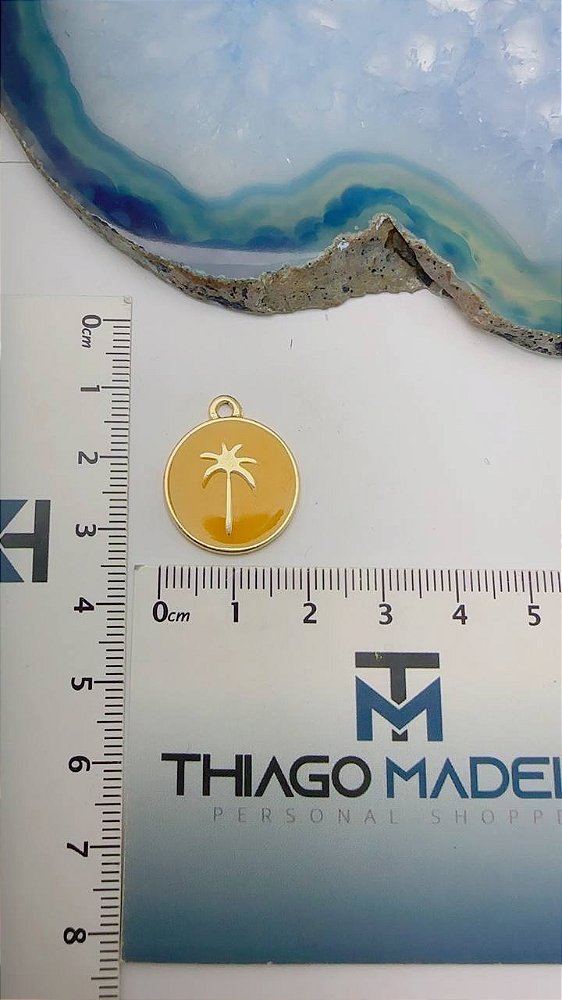 Pingente Coqueiro Ouro - 01 Und