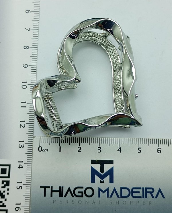 Piranha coração organico - metal niquel  - 1 unidade |Tudo para Montagem |Thiago Madeira