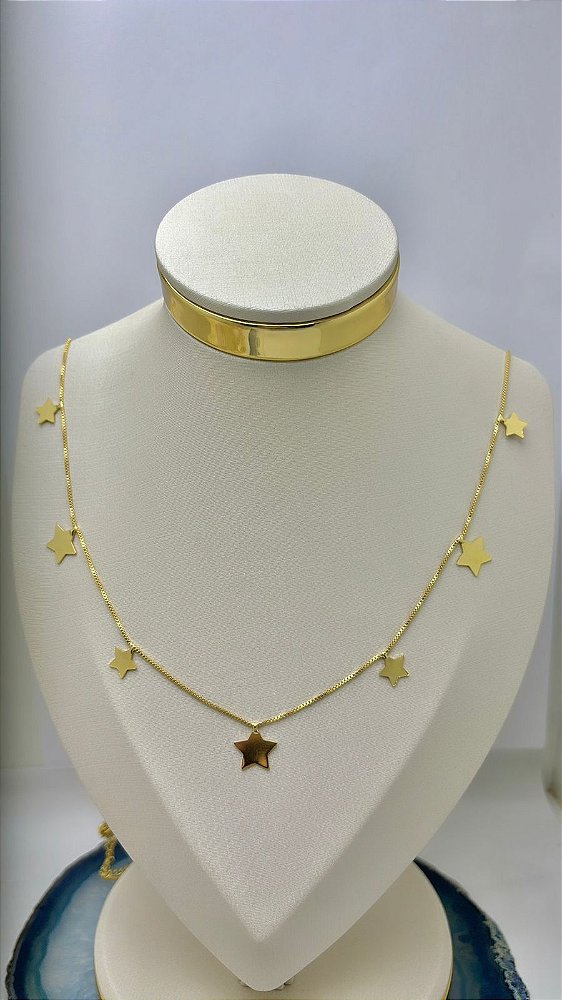 Colar Estrela 80cm - 01 Und