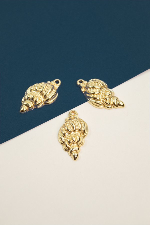Pingente Concha Ouro - 01 und