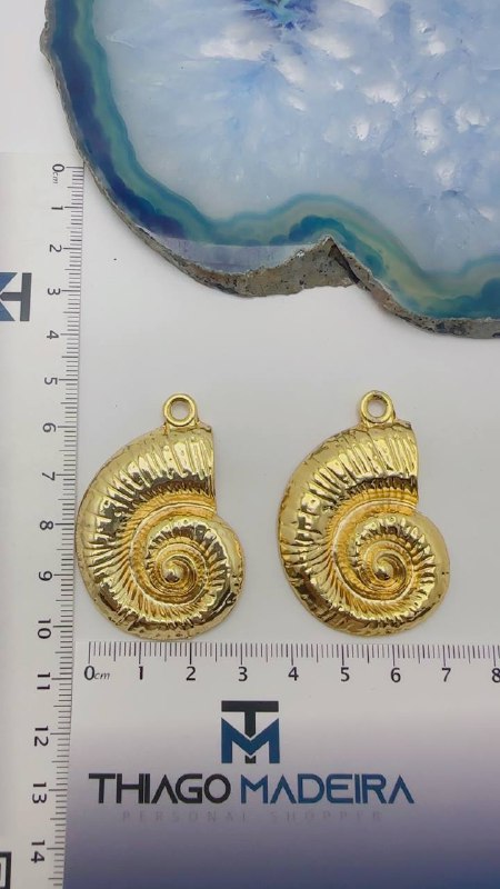 Pingente Concha Ouro - 01 und