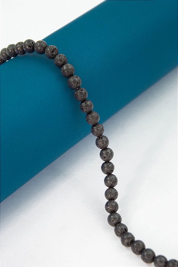 Fio Pedra 6Mm Vulcanica - O fio