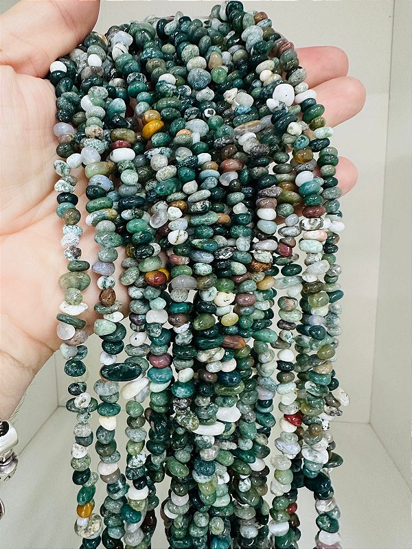 Fio Cascalho Agata Verde - O fio