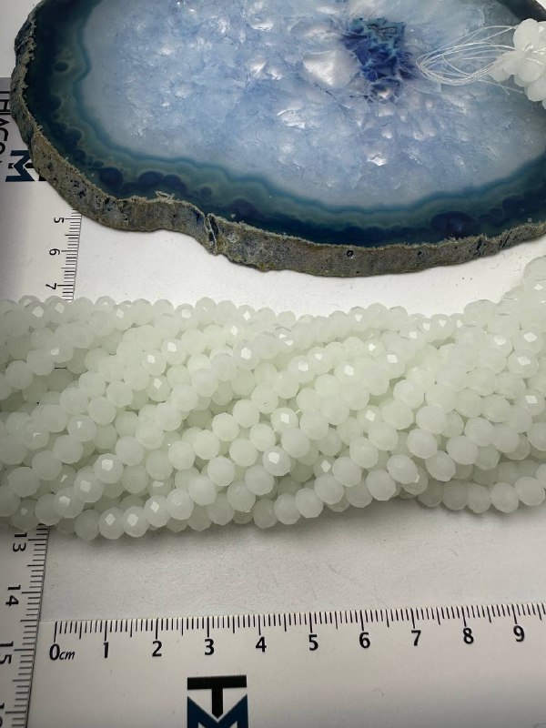 Fio Cristal 6Mm Vidro Facetado - O Fio