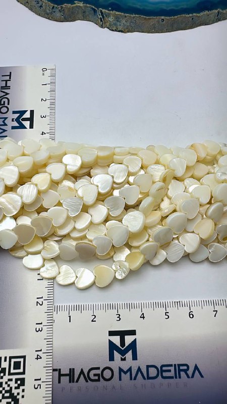 Fio Madreperola Coracao 8Mm- O Fio