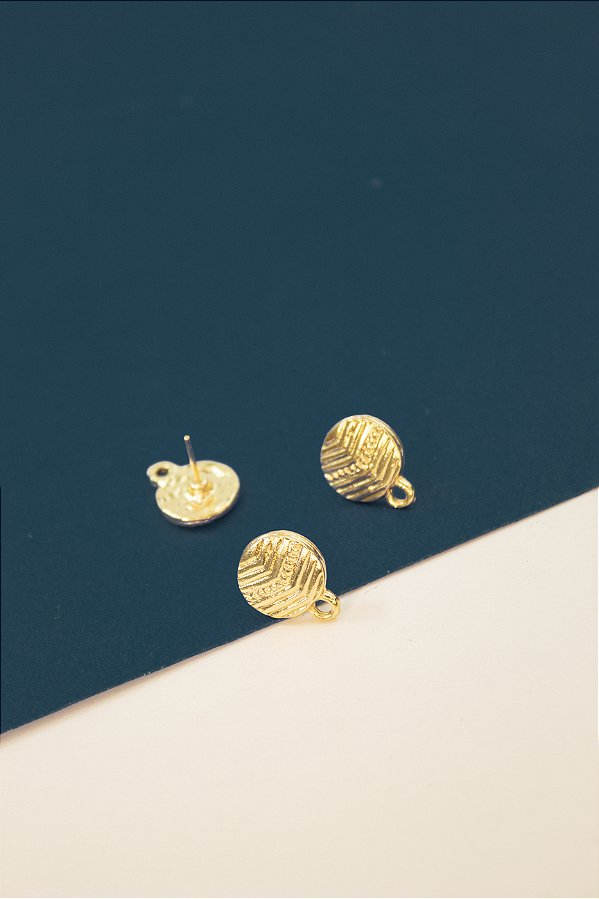 Base De Brinco Ouro - O Par