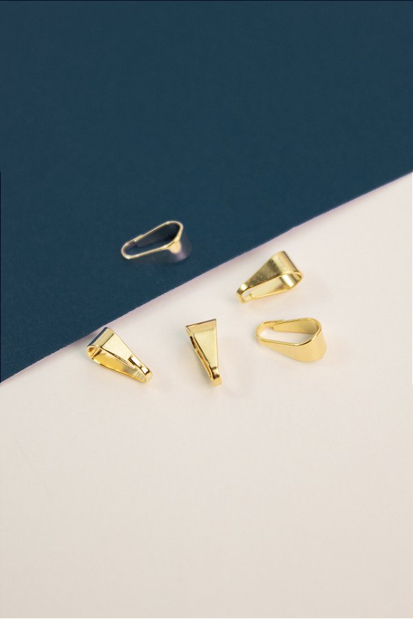 Contra Argola 6Mm Ouro 18K- 10Pçs